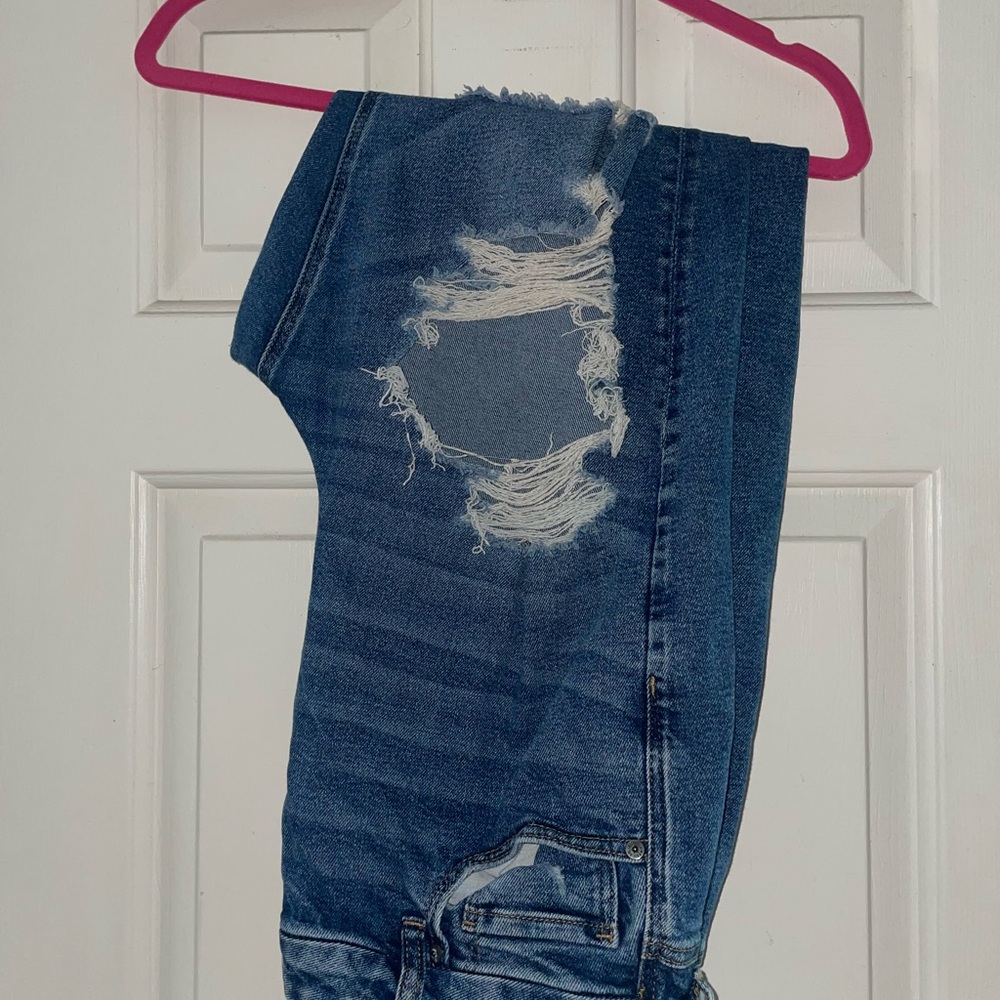 American Eagle Outfitters High Rise Blue Jeans